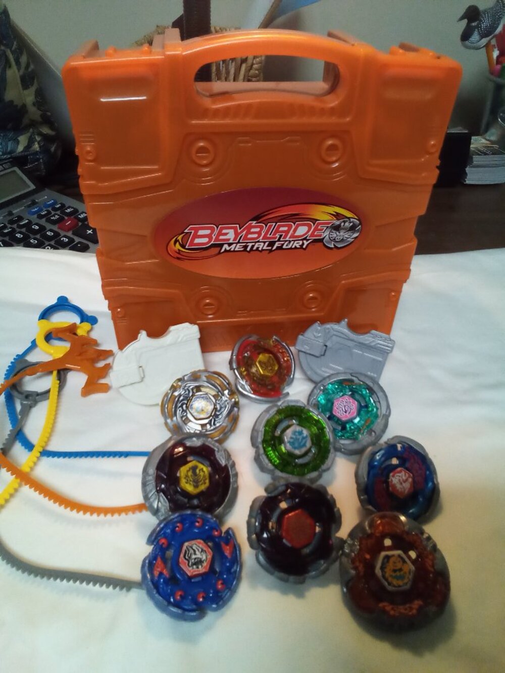 Beyblade  collection with case